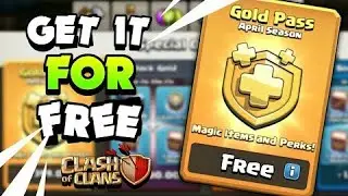 GET GOLD PASS For Free CoC April season 2020 / genuine trick
