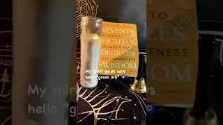 Spirit guide caught on camera! #paranormal #greenorb #tarot #spirituality #meditation