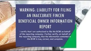 Alert: Legal Consequences of Filing a False FinCEN Report