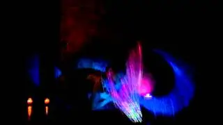 Find a way fiber optic whip dance practice