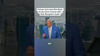 Ex-New York Jets head coach Rex Ryan paid a heartbreaking tribute to Nick Mangold live on ESPN after