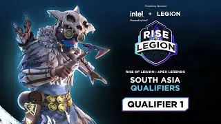 Rise of Legion: Apex Legends | SA Qualifier | Day 1 | Legion Gaming India