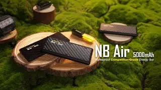 Born for the Outdoors丨Ultra Thin and Solid丨Waterproof Competition-Grade Energy Bar丨NITECORE丨NB Air
