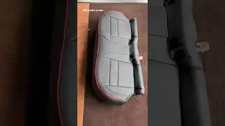 EKR black custom seat cover for Toyota #ekr #ekrcover #ekrleather #ekrcustomseatcover