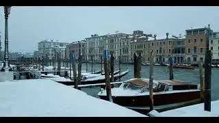 Snow in Venice