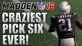 Madden 16 Top 10 Plays of the Week #3 - CRAZIEST PICK SIX EVER! SO MANY BIG PLAYS!