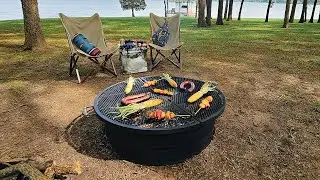 INTRODUCING : Even Embers 39 in. Firepit Cooking Grate | ACC4039AS