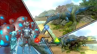 Incubando 100 Ovos de Giganotossauro | ARK Survival Evolved Mobile