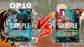 [OP10] Practice Match! One Piece TCG: GY Law vs Usopp