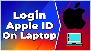 How To Login Apple ID Account On Laptop❗(2024) (Tutorial)✅
