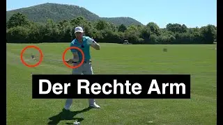 Mach DAS mit dem rechten Arm im Golfschwung