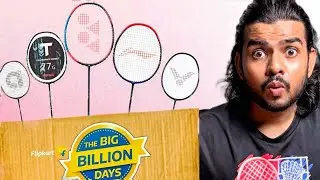 Best Badminton rackets in flipkart big billion Days sale! (2025)
