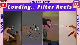 Instagram Loading Filter Effects | Buffering Reels video Tutorial
