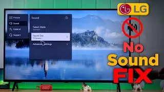 Нет звука на телевизоре LG Smart TV &mdash; РЕШЕНО! Простое решение 2025 года
