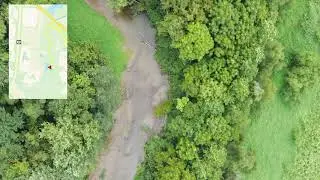 Surveying Blacklick Creek between US33 and Hamilton Rd.
