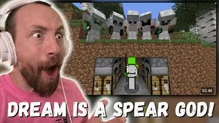 DREAM IS A SPEAR GOD!!! Dream Minecraft Speedrunner VS 5 Hunters REVIVAL (REACTION!!!)