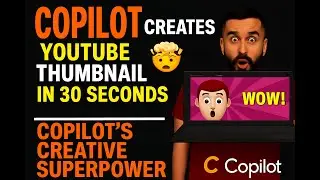 How to Create Thumbnails on YouTube | Copilot AI| AI Microsoft Copilot!