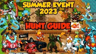 SUMMER EVENT HUNT GUIDE 2023 | SUMMER EVENT 2023 | POKEMON REVOLUTION ONLINE