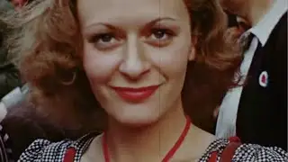 Liberation of Paris Reel 4 - Eisenhauer, French Girls RESTORED COLOR FOOTAGE
