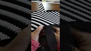 طريقة عمل شنطه شبك كنفاه بطريقة سهلة الجزء التاني #handmade #اكسبلور #explore plastic canva bag 