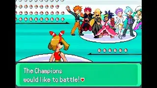 Pokemon Hyper Emerald: Lost Artifacts Hard Mode - Ultra Alliance Final, 8-Champion Elite Match 48v6