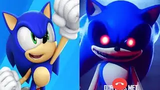 Sonic Jump vs SONIC EXE Call Prank