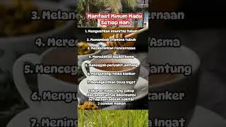 Manfaat minum madu setiap hari #sehat #infosehat #sorotan #everyone