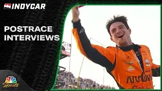 IndyCar POSTRACE INTERVIEWS: Milwaukee Mile 250 Race 1 | 8/31/24 | Motorsports on NBC