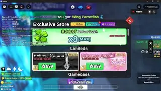 New Bug After Update Fish It Roblox, x8 Server Luck Tak Terbatas 24 Jam Gratis Semua Bisa Cobain!!