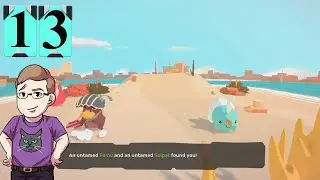 Let's Play Temtem (Blind) Part 13 - Saipat and Fomu