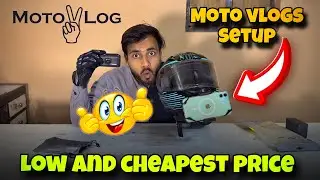 Moto vlogging setup Low and cheapest price me 😍 | Mobile 📱 motovlog setup With mic Ready 😃