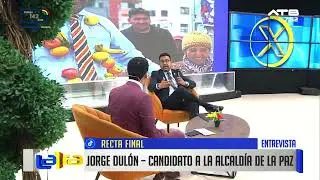 Jorge Dulon presenta sus propuestas y plan de trabajo para la alcald&iacute;a de La Paz