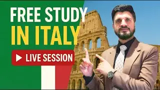 FREE STUDY IN ITALY | Scholarships & Low Tuition Fees | Live Session 2025&ndash;26 | Crown Immigration