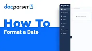 Docparser Academy: How to Format a Date