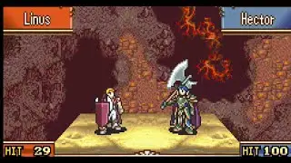 Hector Recruits Linus Fire Emblem Sacred Stones Microhacking