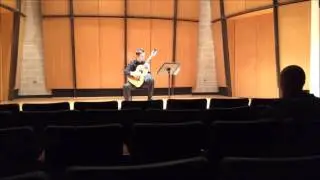 Chris Delisa Classical Guitar Recital Nov 2015