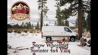 Snow Wheeling a Stock 4x4 Sprinter Van!
