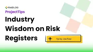 Joe Pusz a.k.a. PMO Joe Discuses How He First Learned About RAID Logs 🤔