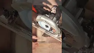 34 How to Make a circular saw with a track Saw as a lathe for furniture DIY decoration Tip