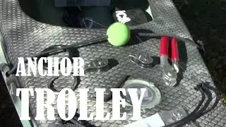 Kayak Fishing - Anchor Trolley Installation