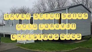 Haven Seton Sands Gold caravan Christmas 2025