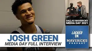 Josh Green on Development & Earning His time | Dallas Mavericks Media Day 2021 FULL INTERVIEW
