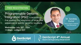Programmable Genomic Integration: a technology that enables the integration of large DNA sequences