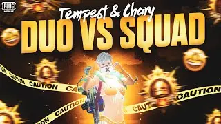 Tempest & Chary DUO vs SQUAD! | PUBG Mobile