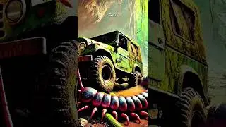 Travel Explore ✓ Abandoned Thar On A Waterfall Jungle #shorts #shortvideo#memes#wildlife#aiart #ai