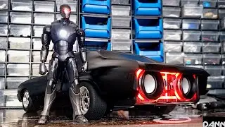 Custom IRON MAN RC Chevy Chevelle with BT Speakers.RC Animatronics by Danny Huynh Creations.