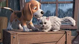 Little Kitten and the Friendly Puppy | Beautiful Cat Videos | Cute Cat Sounds | Cat Story