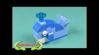 [KitchenToyTV]Lego Whale Building Instructions - Lego Classic 10706 