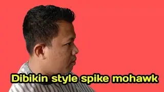 Gaya rambut style spike mohawk