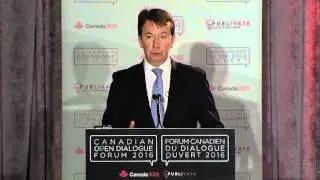 CODF16 Keynote: Hon. Scott Brison